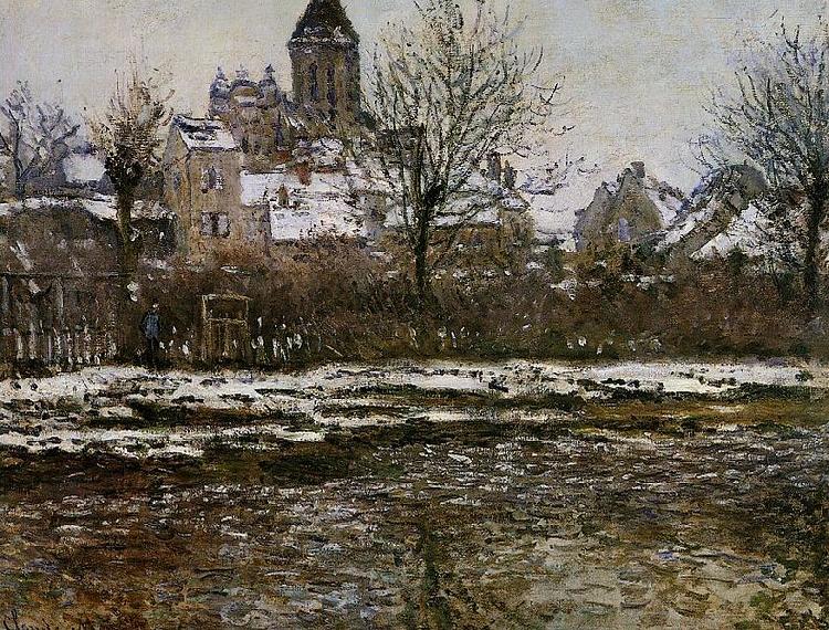 Claude Monet Effet de neige a Vetheul